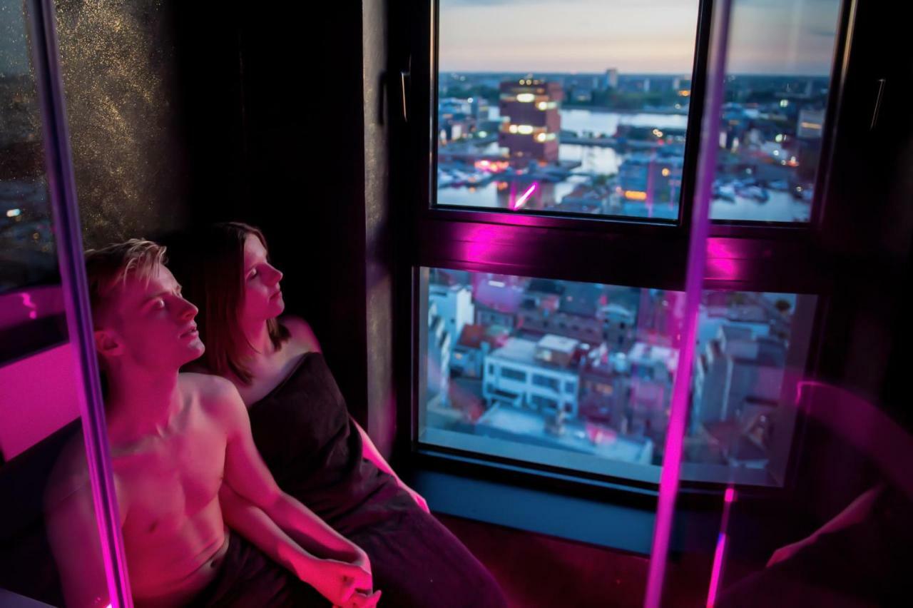 Exclusieve Prive Wellness Penthouse Skynooz Lejlighed Antwerpen Eksteriør billede