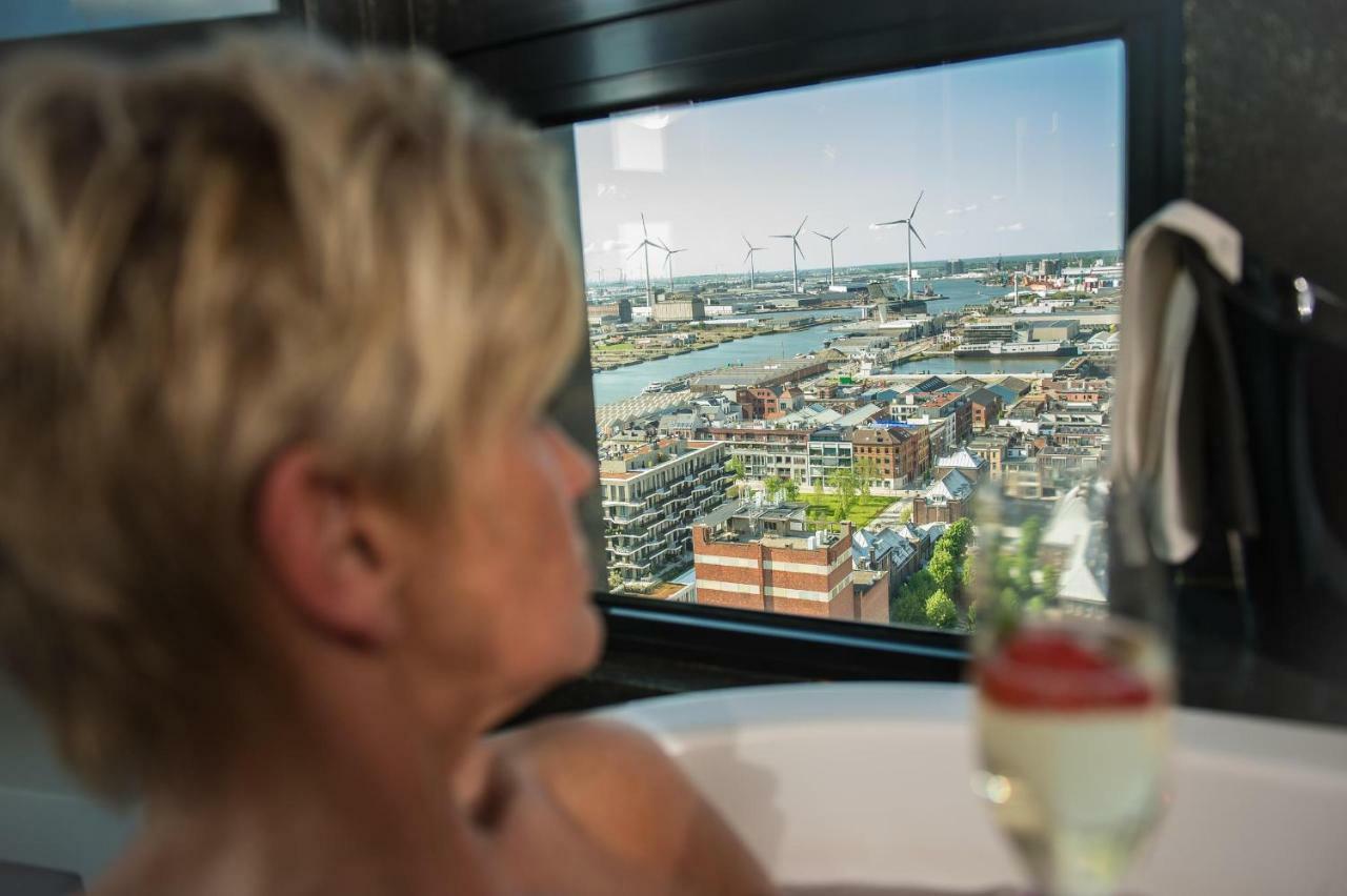 Exclusieve Prive Wellness Penthouse Skynooz Lejlighed Antwerpen Eksteriør billede