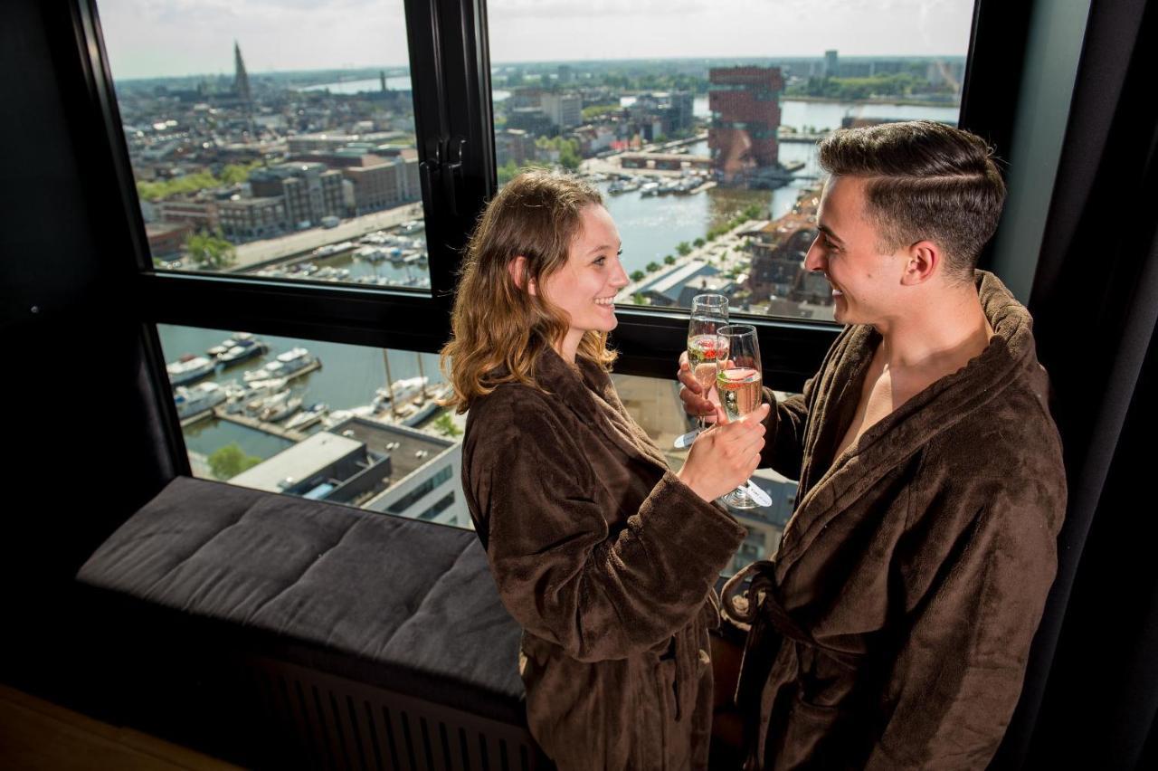 Exclusieve Prive Wellness Penthouse Skynooz Lejlighed Antwerpen Eksteriør billede